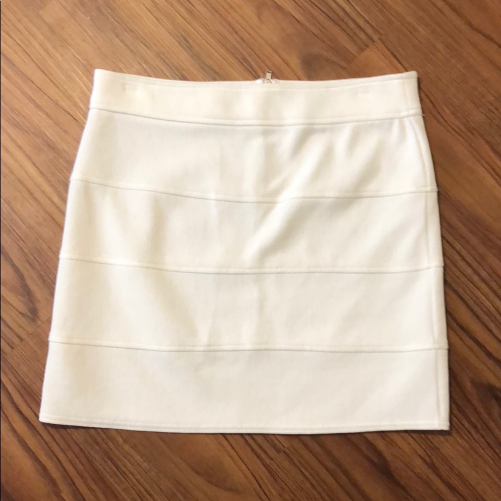 White skirt